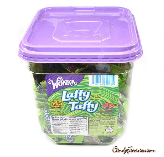 Wonka Laffy Taffy Watermelon Candy - 145 / Jar – Candy Favorites