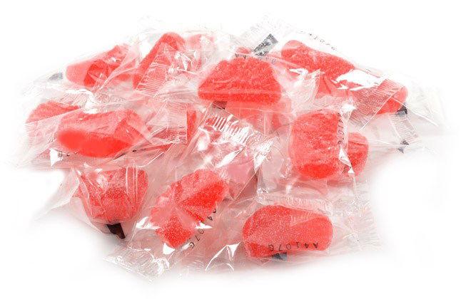 Wrapped Cherry Jelly Slices - CandyFavorites