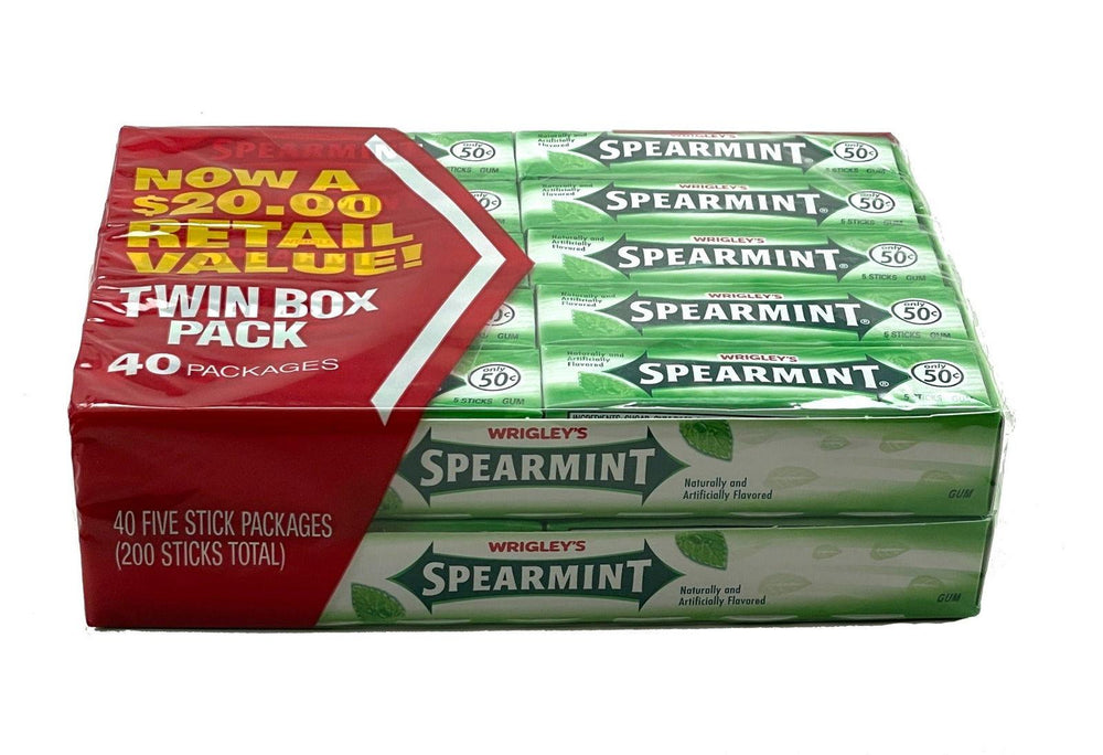 Wrigley's Spearmint Gum - CandyFavorites