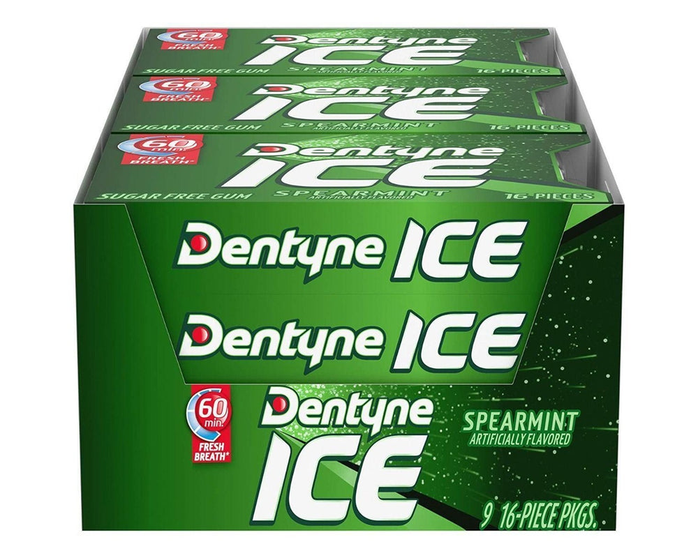 Dentyne Ice Spearmint Split To Fit Gum