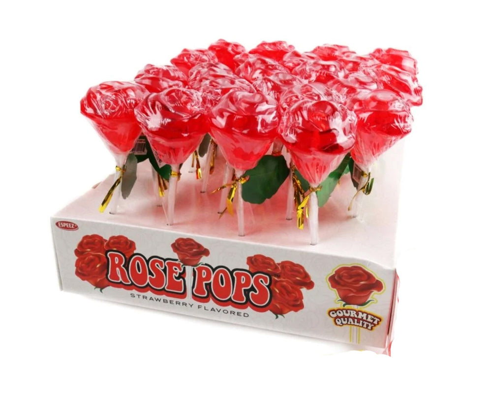 Strawberry Rose Pops