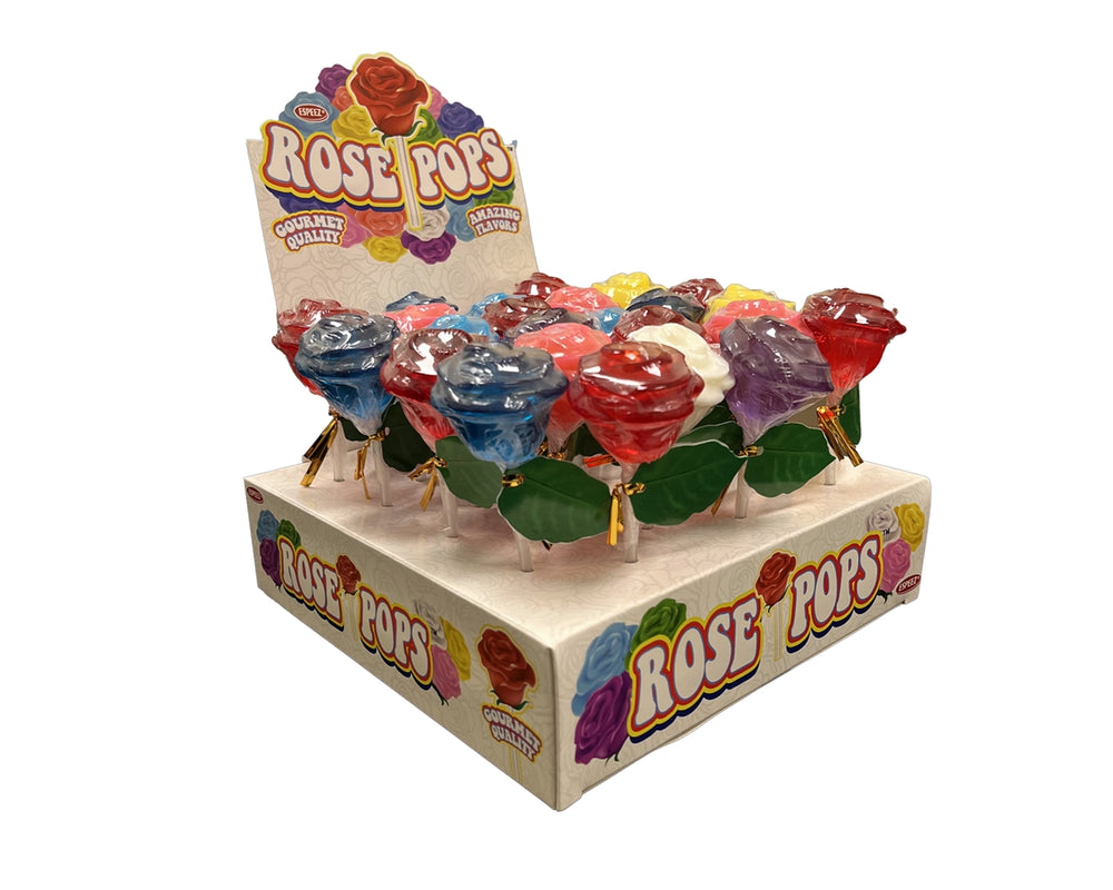 Rose Pop Assorted Lollipops