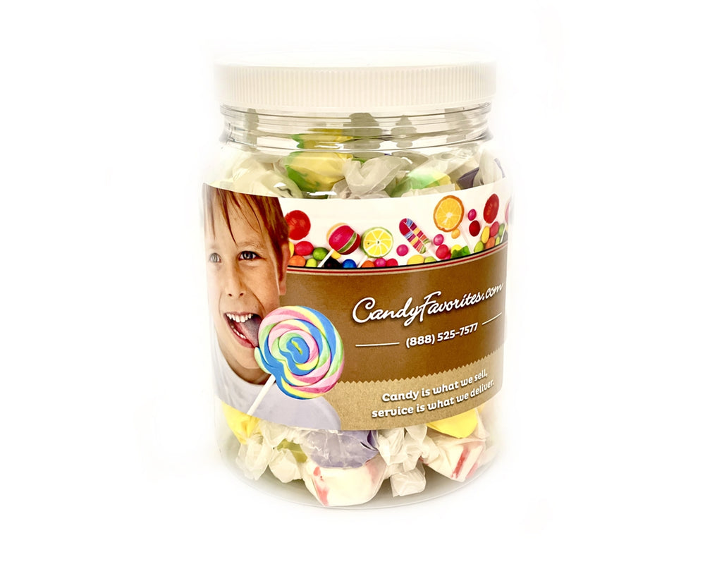 Assorted Salt Water Taffy Gift Jar