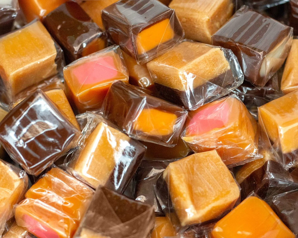 Assorted Wrapped Caramel Cubes